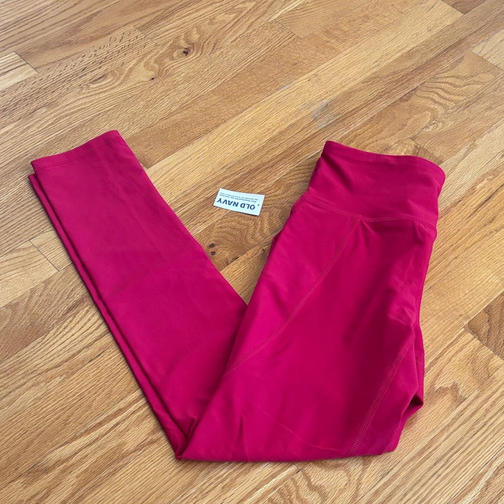 High Waisted Power Soft 7/8 Length Leggings (Size XL) NWT